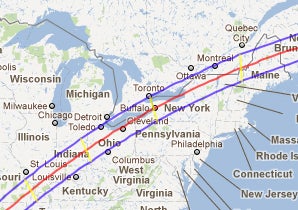 ontario map showing path of totality