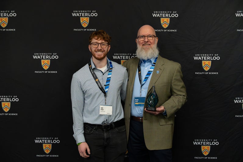 David Wright and his son