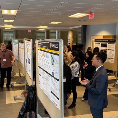 The SoNR conference 2025 poster session.