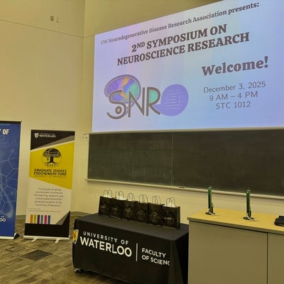 The SoNR conference 2025 welcome banner.