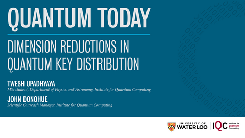 Quantum Today: Dimension Reductions in Quantum Key Distribution