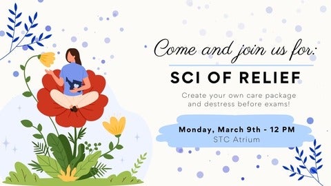 SCI of Relief event poster