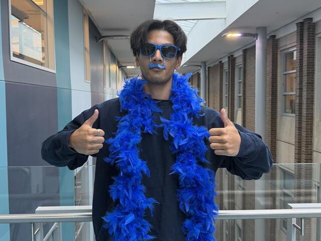 Silly photo of Aryan
