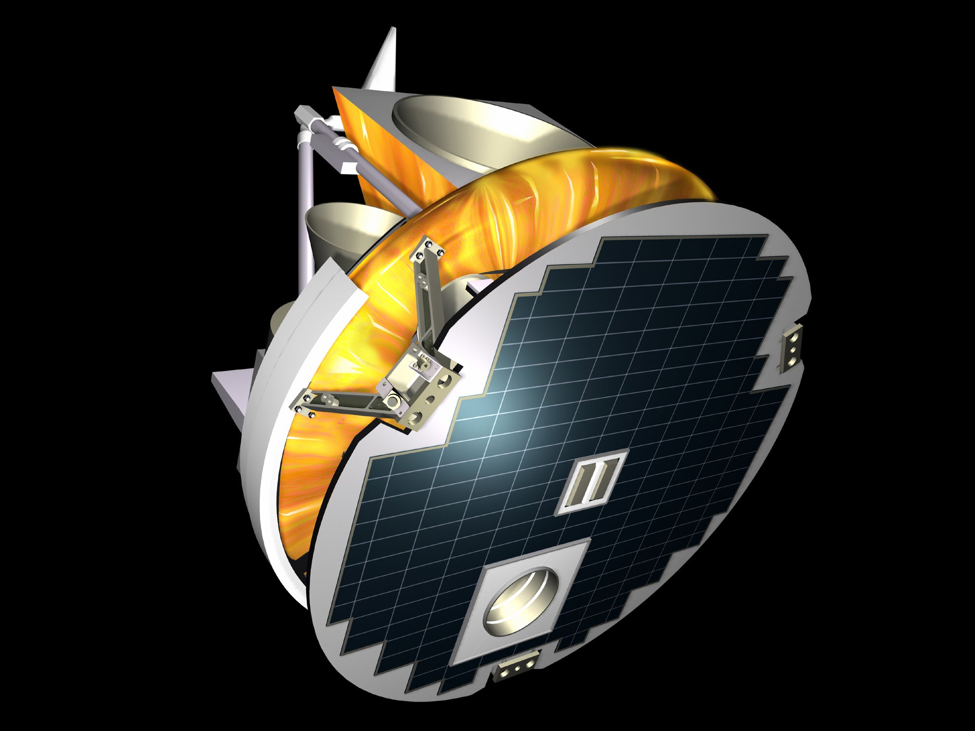 Artistic illustration of SCISAT satellite