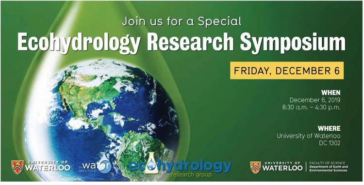 Ecohydrology Research Symposium Poster