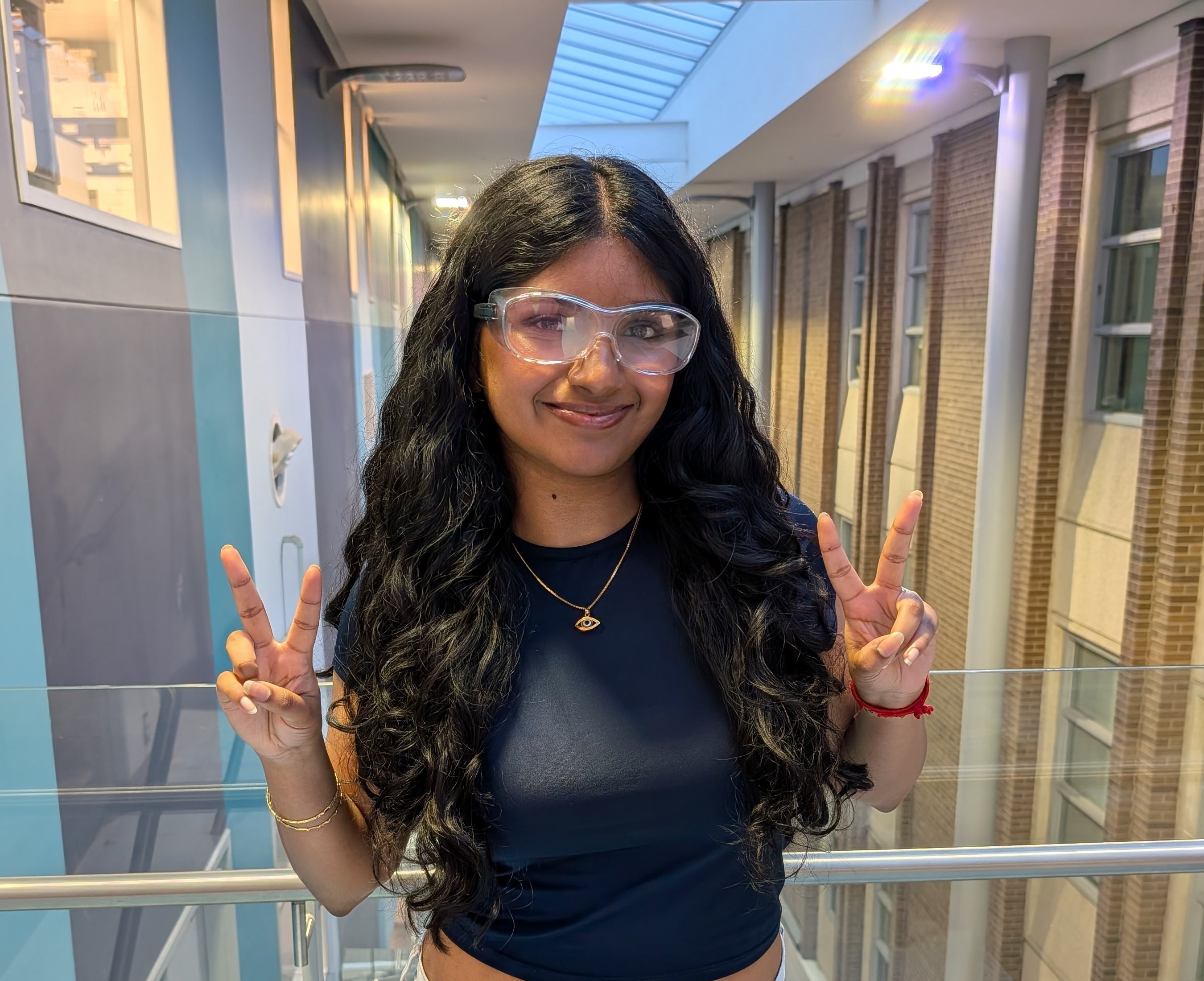Silly photo of Harsana