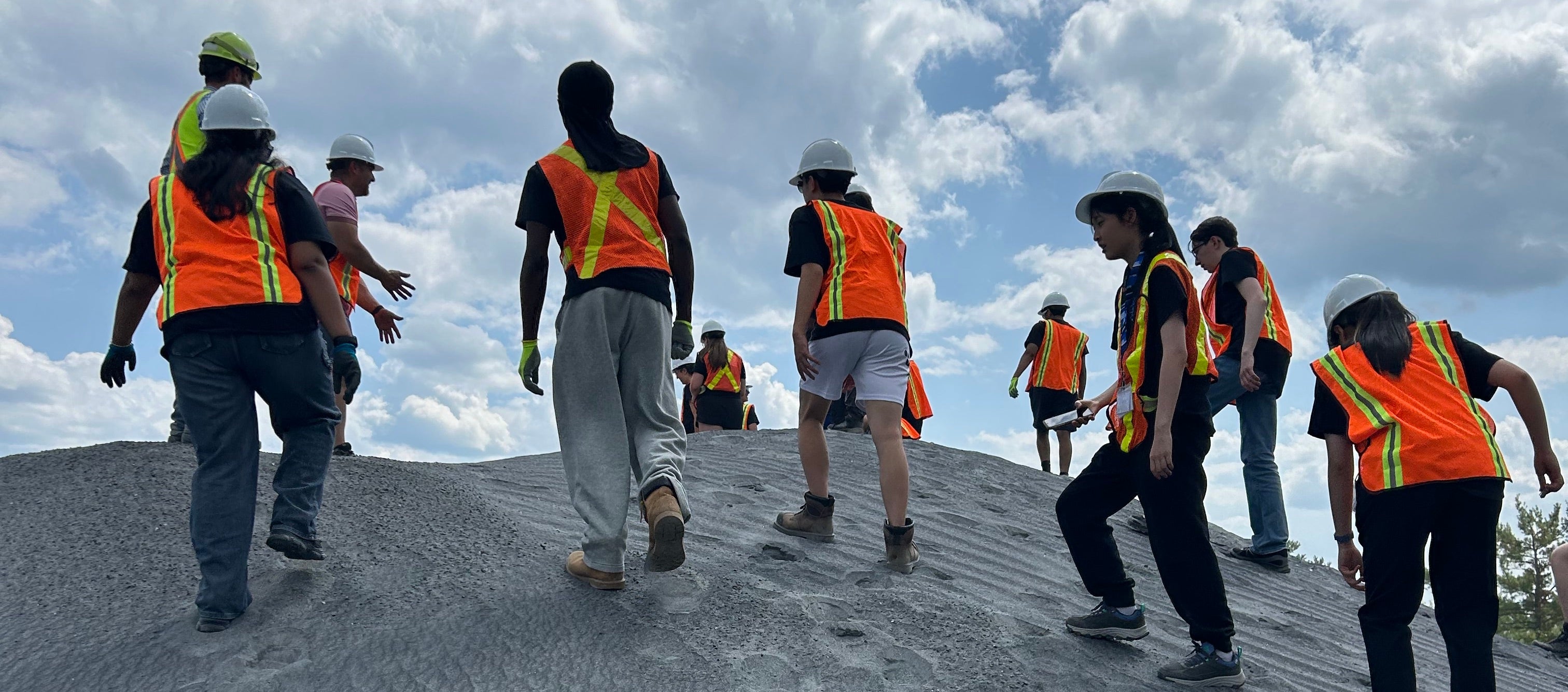 GeoX magnetite waste piles