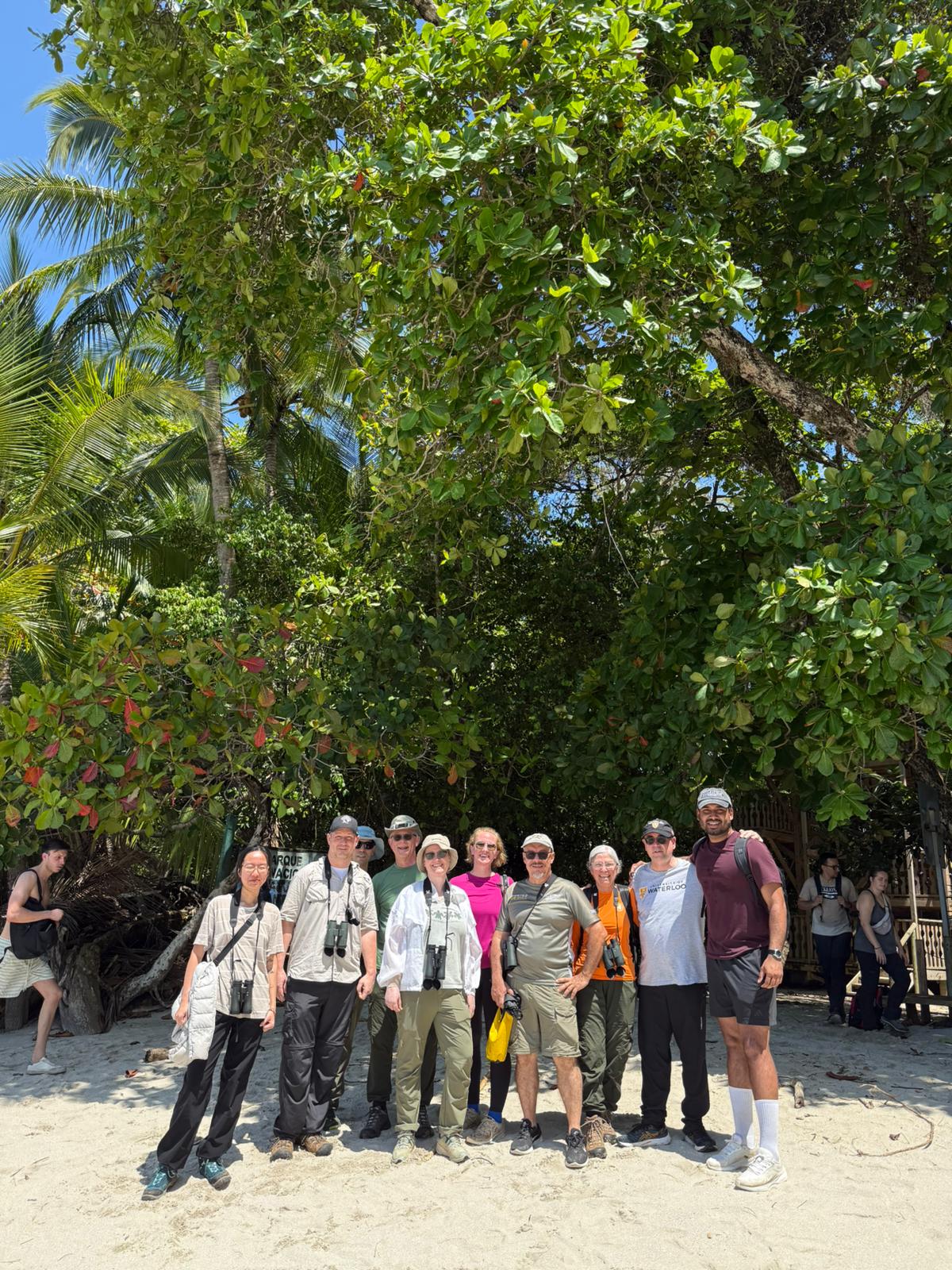 A group of alumni in Costa Rica