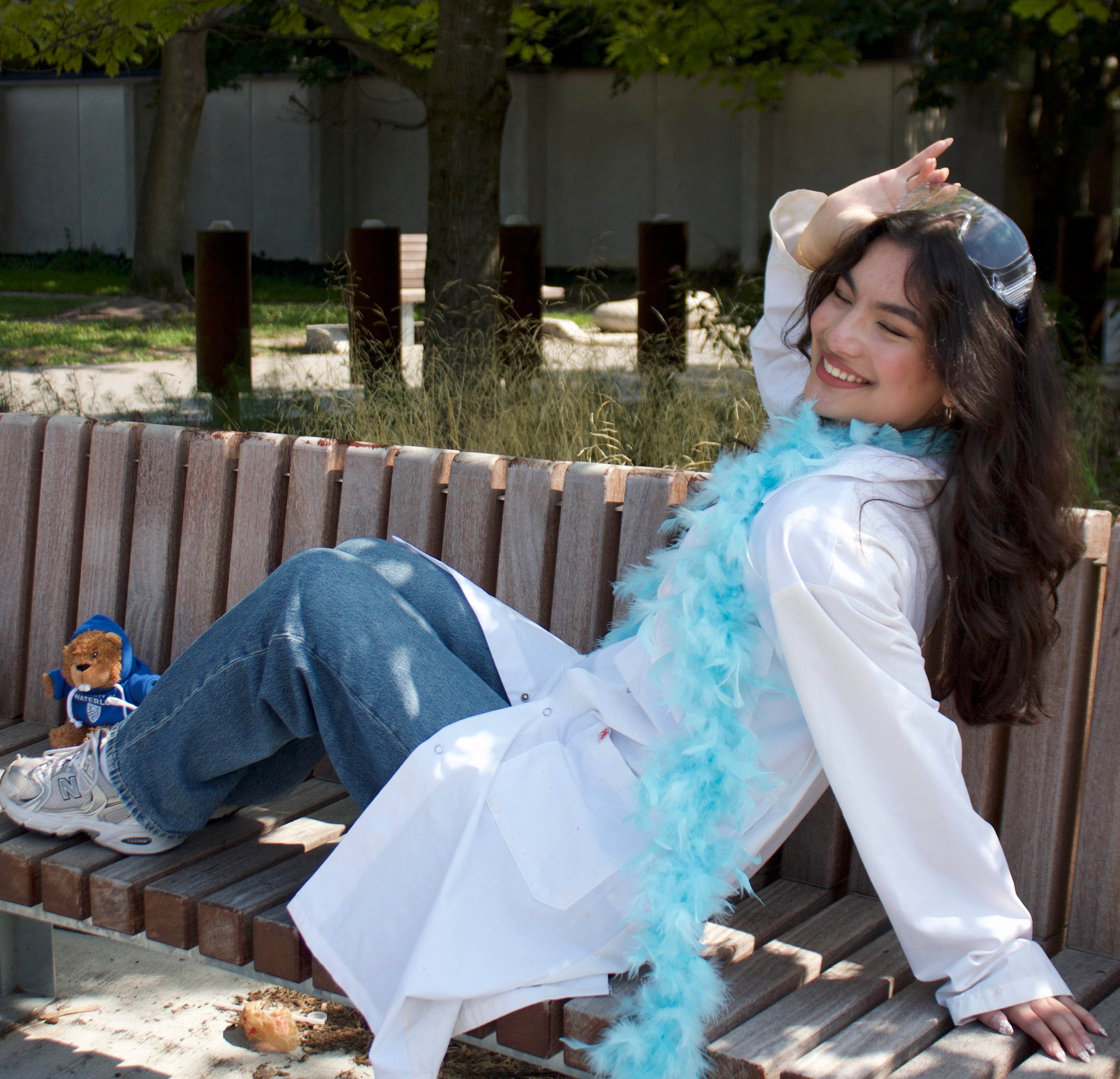Silly photo of Mahtaab