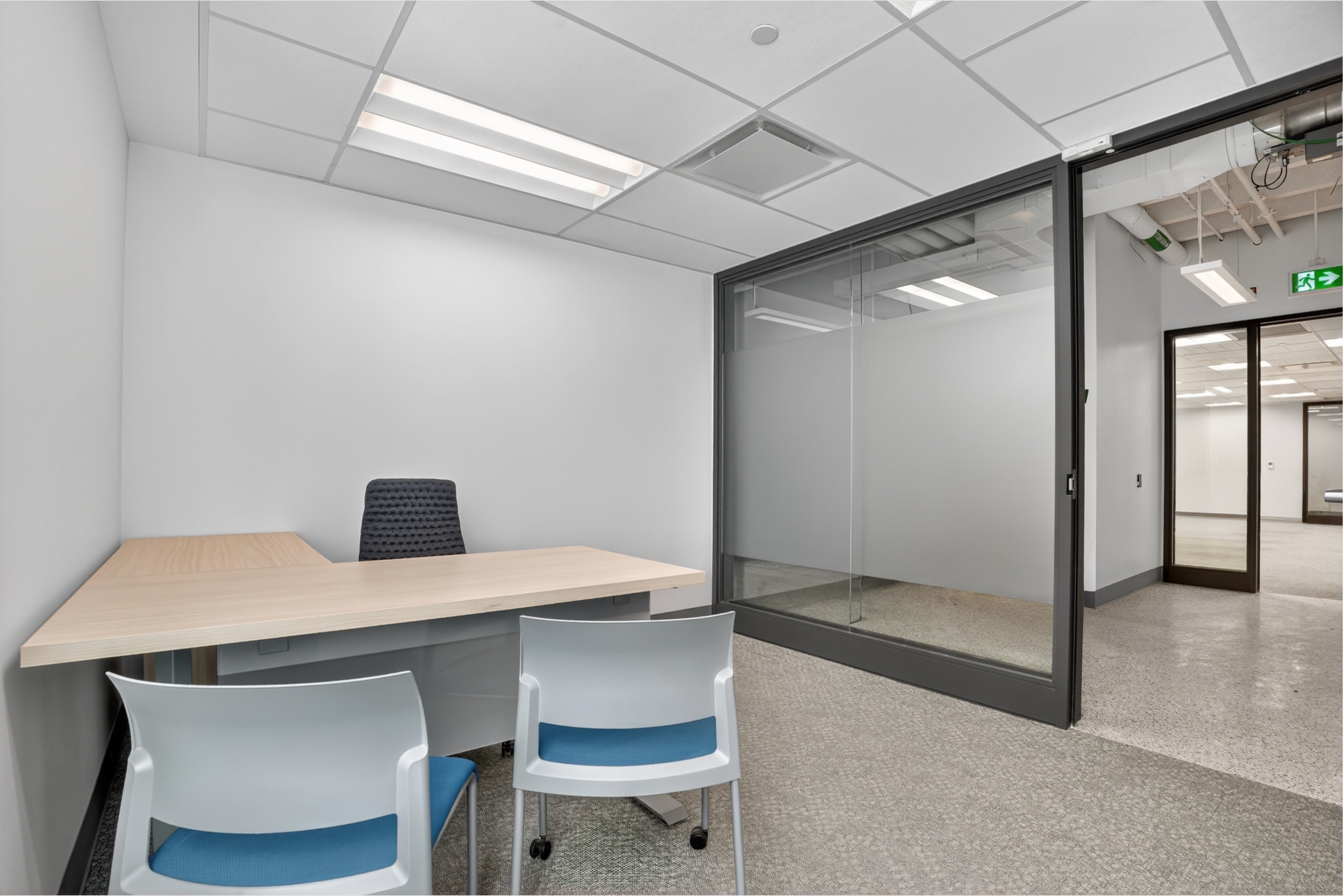 Office space in the new green labs in Earth Sciences and Chemistry (ESC). 