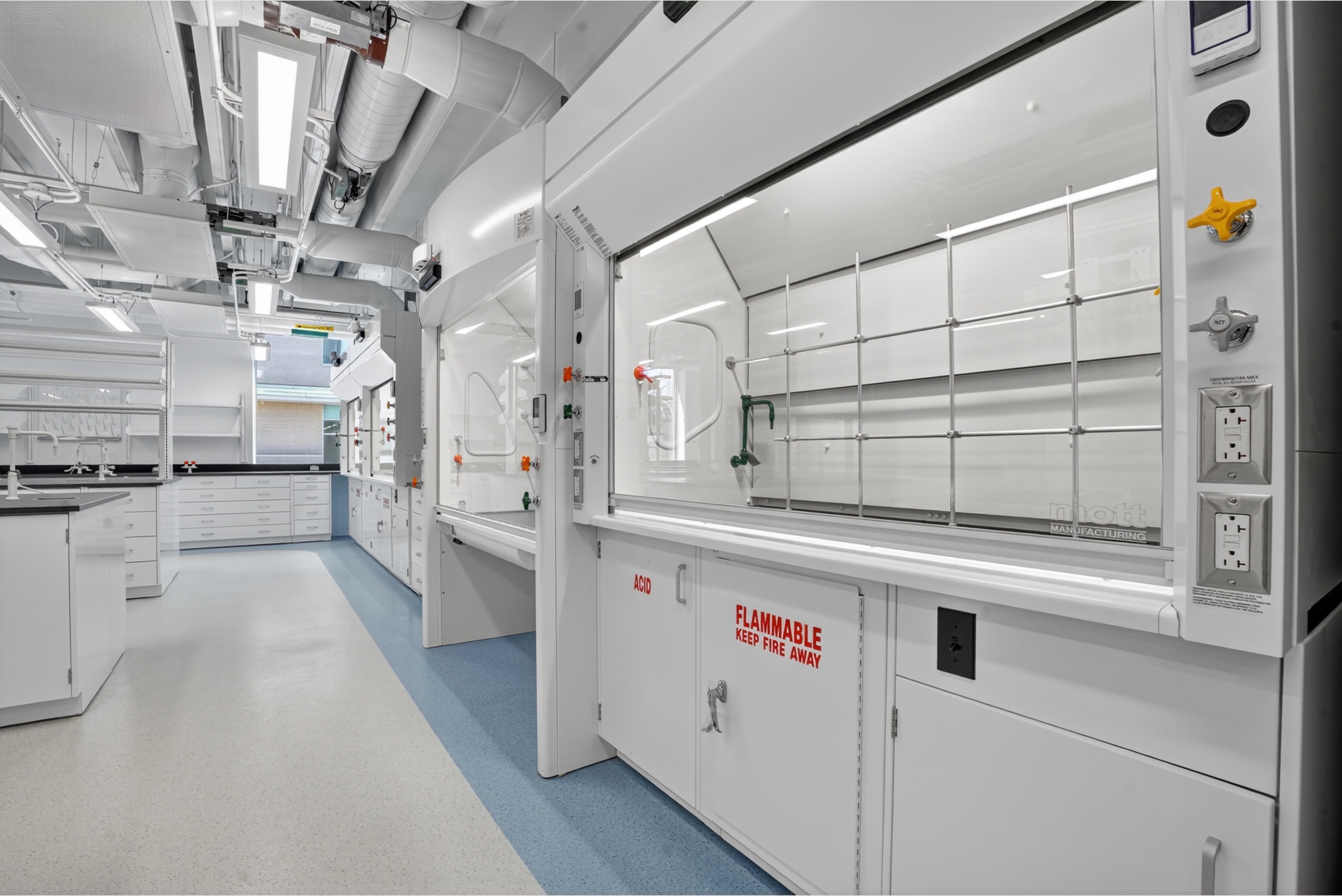 The new green labs in ESC. 