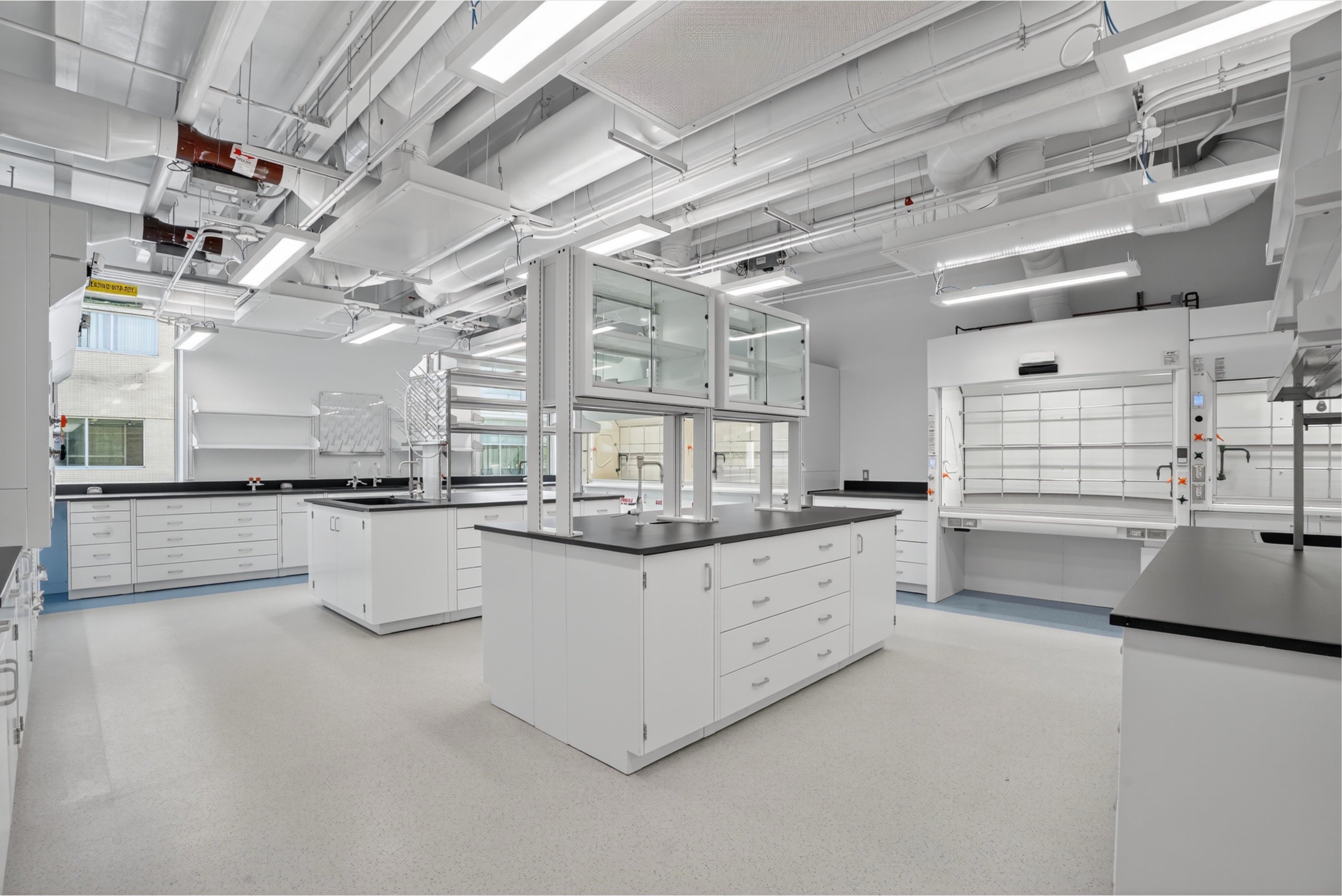 The new green labs in ESC. 