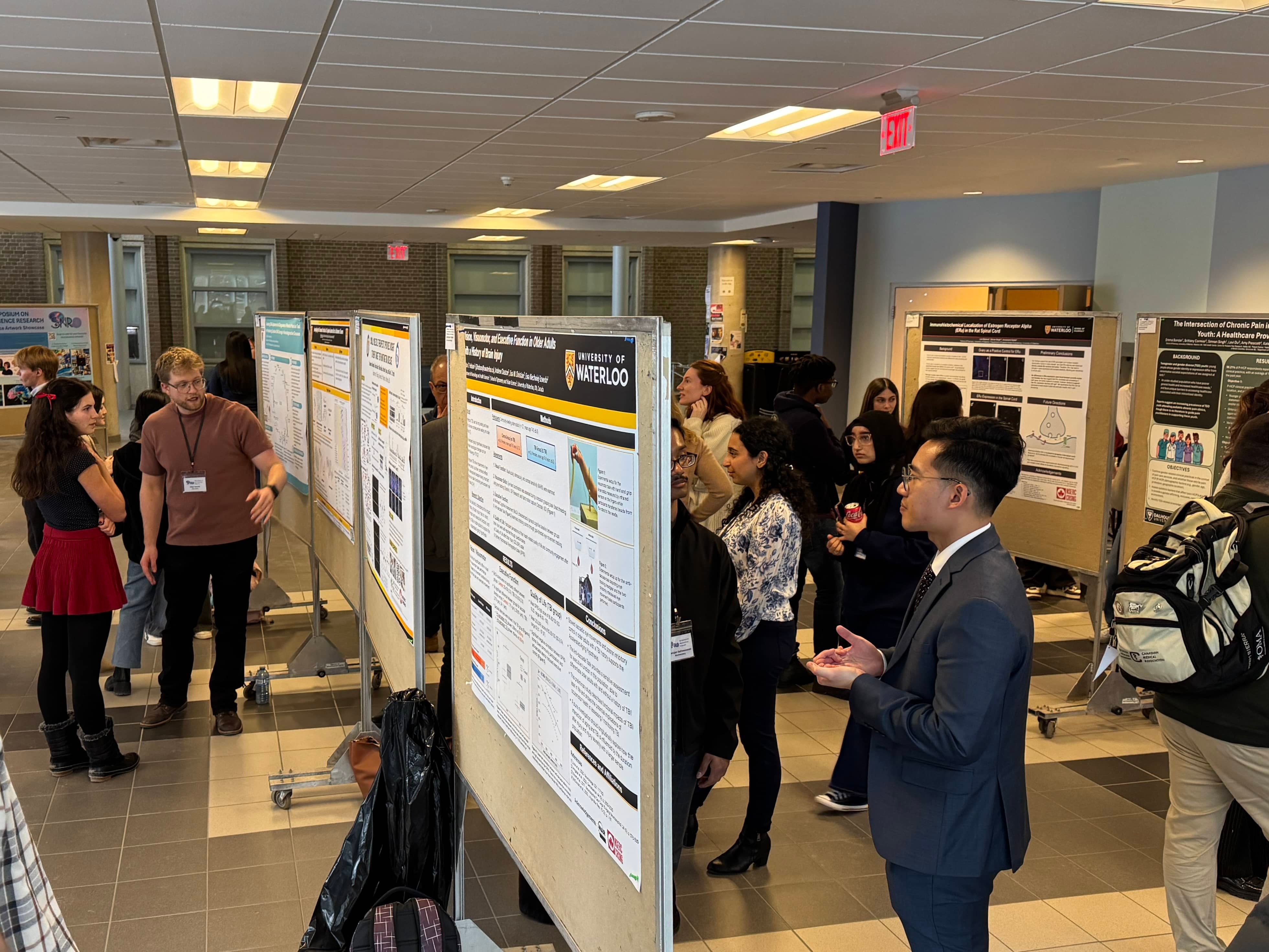 The SoNR conference 2025 poster session.