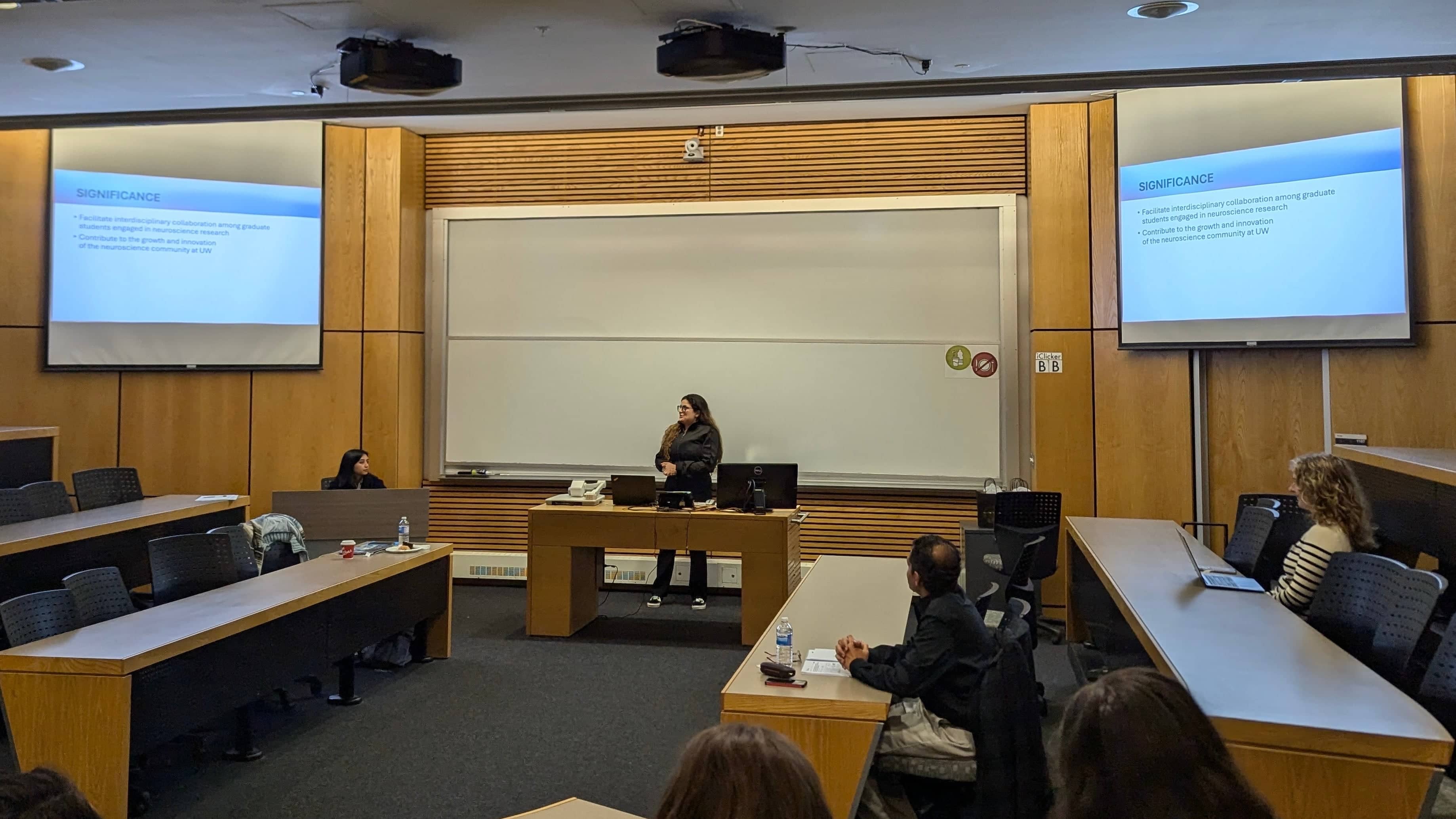 Presentation at the SoNR event.