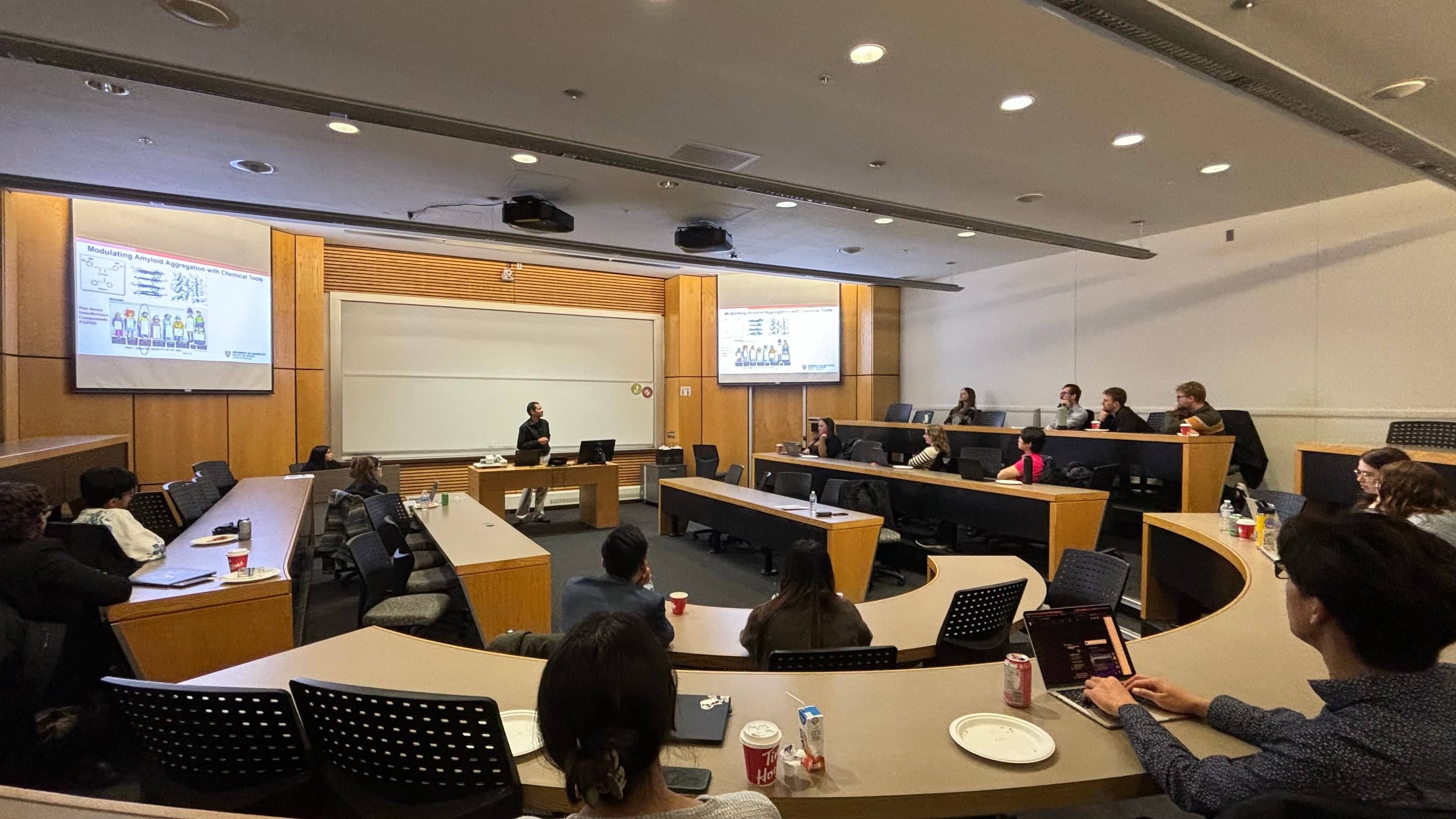 Presentation at the SoNR event.