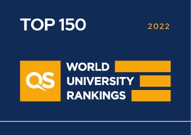 Top 150 World University Ranking badge