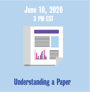 June 10, 2020 3 PM Understanding a Paper with newspaper icon