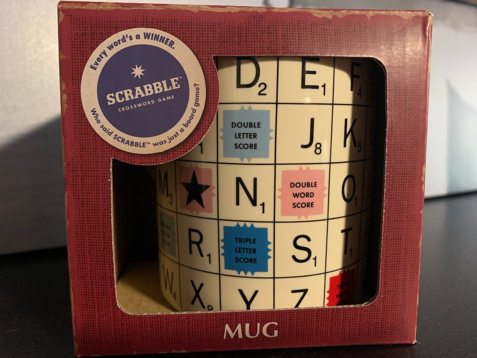 scrable mug