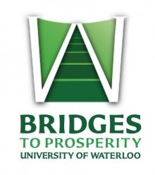 Briges to Prosperity University of Waterloo logo