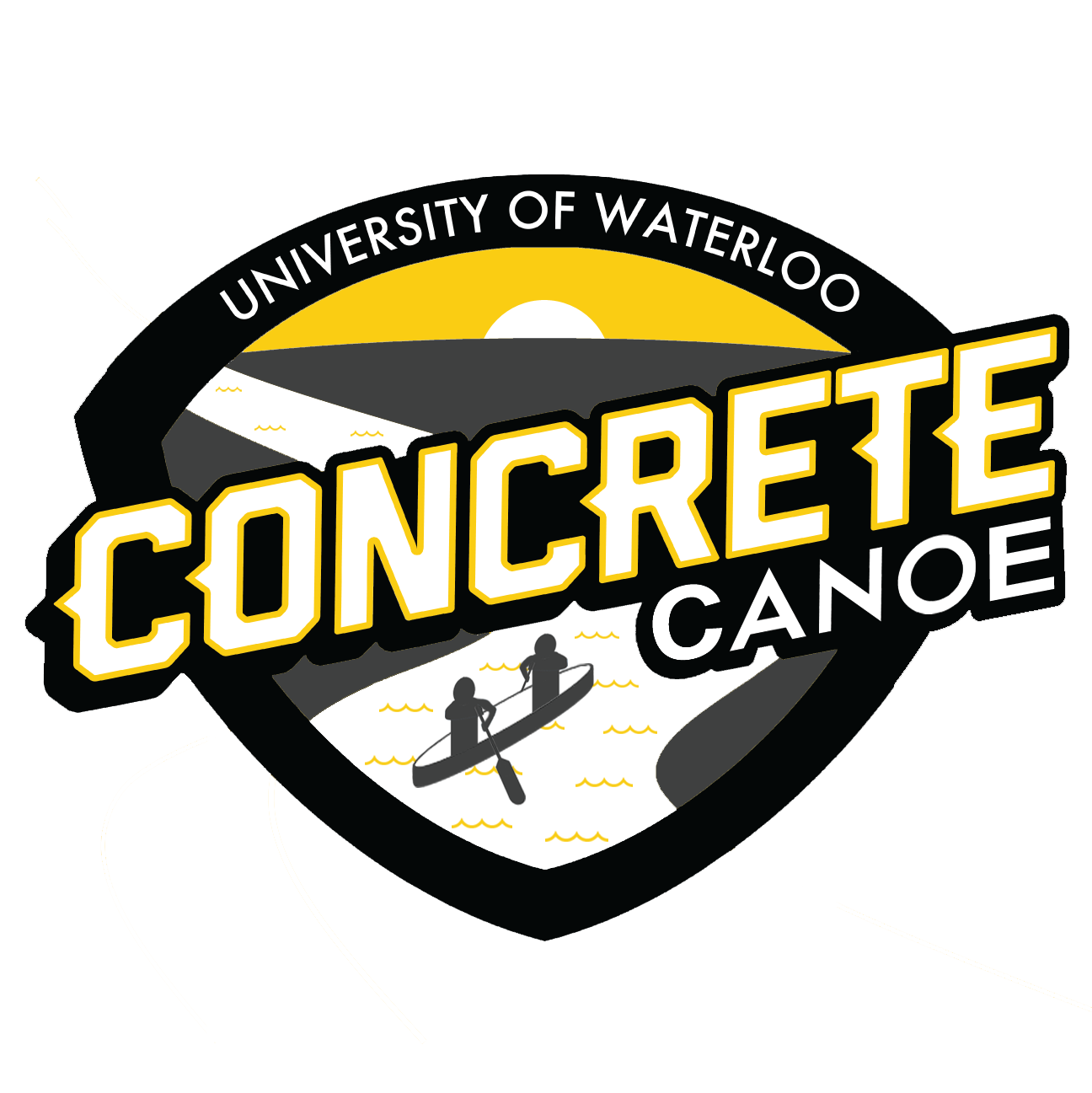 Concrete canoe logo