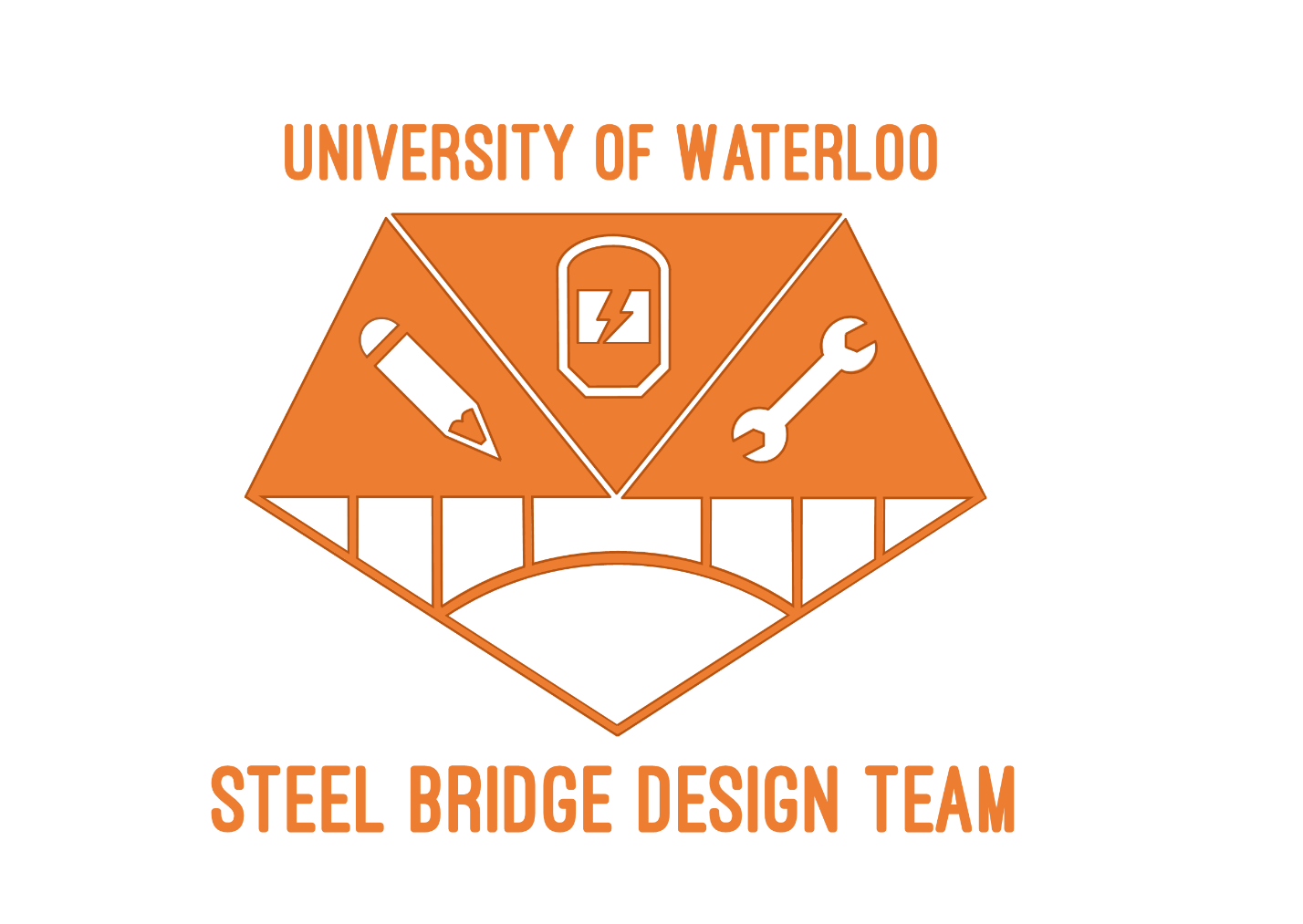 Steel bridge logo