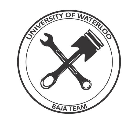 Baja logo with an X made out of hand tools