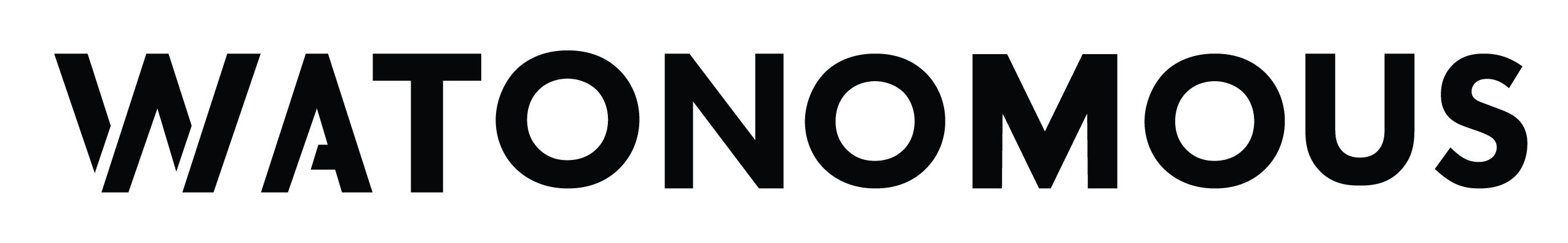 The text WATonomous in full capitalization