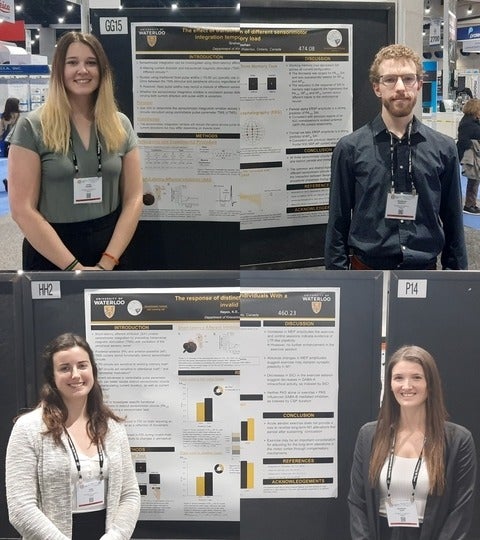Members of the Sensorimotor Control and Learning Lab (SCiLL) at the 2022 Society for Neuroscience Annual Meeting in San Diego