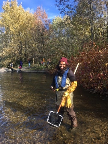 Nivetha electrofishing