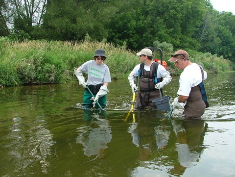 Ken electrofishing