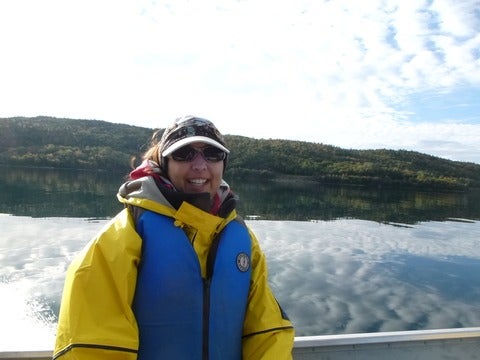 Jessica on Lake Superior