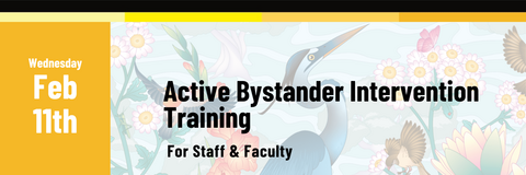 Active Bystander Intervention for Staff & Faculty