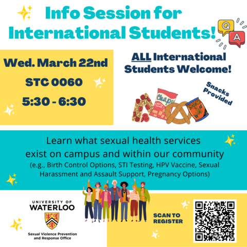 info session for international students