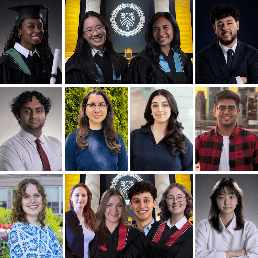 Collage featuring Class of 2026 valedictorians from each of the six faculties
