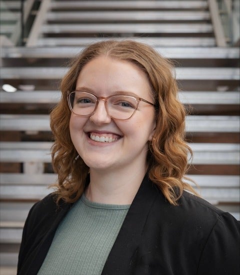 Lab member Sarah English