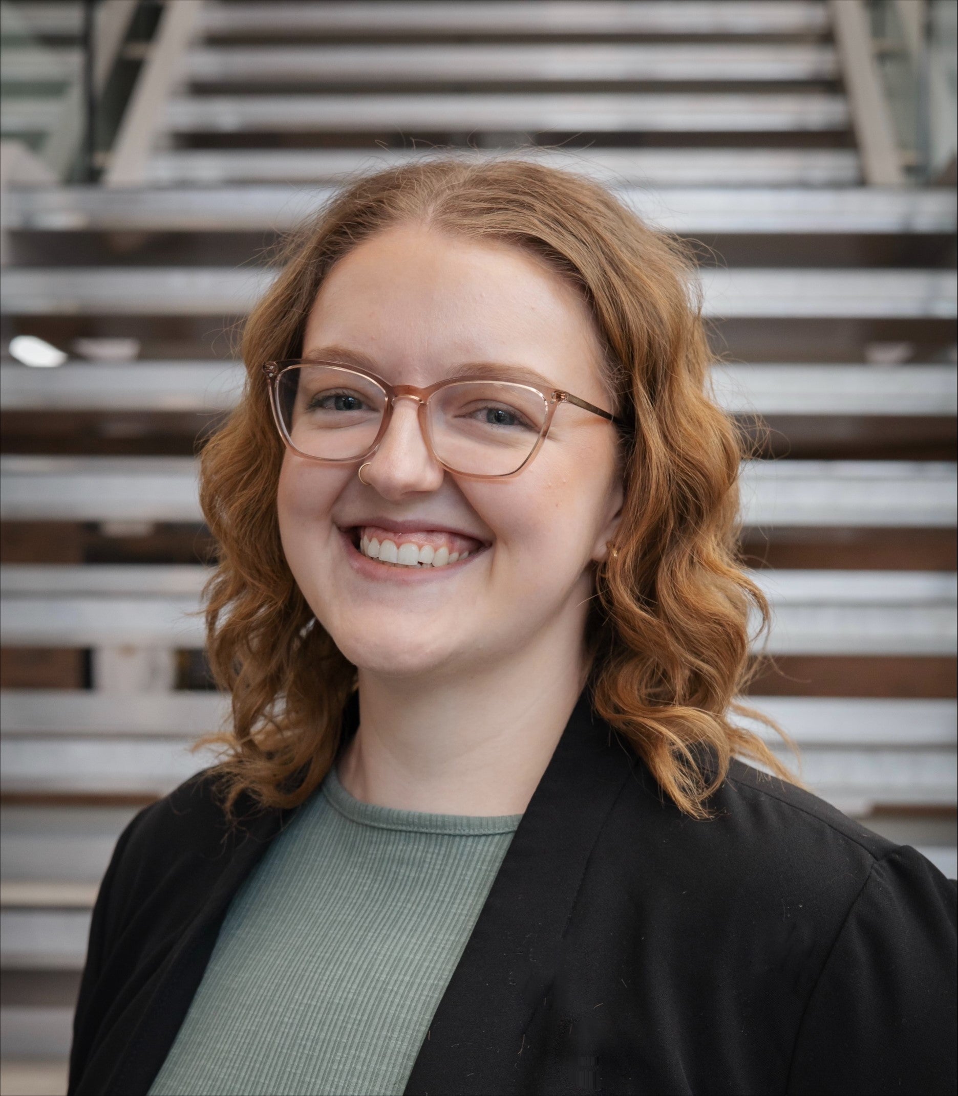 Lab member Sarah English