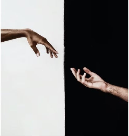 Black and white merging