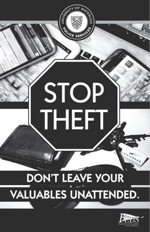UWPolice Stop Theft Poster
