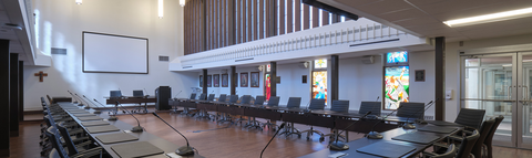 Board room at St. Jerome's University