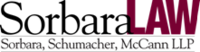 Sobara Law Logo. Sobara, Schumacher, McCann LLP