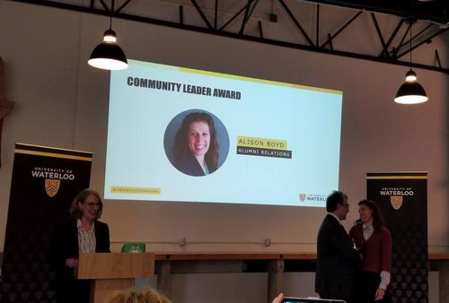 Alison Boyd - Community Leader Award