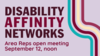 Disability affinity networks