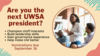 Are you the next UWSA president? A black woman speaks to a small group.