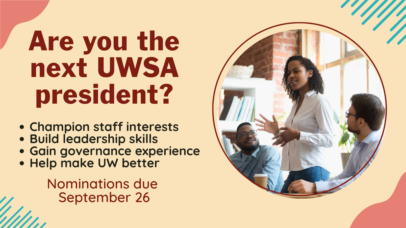Are you the next UWSA president?