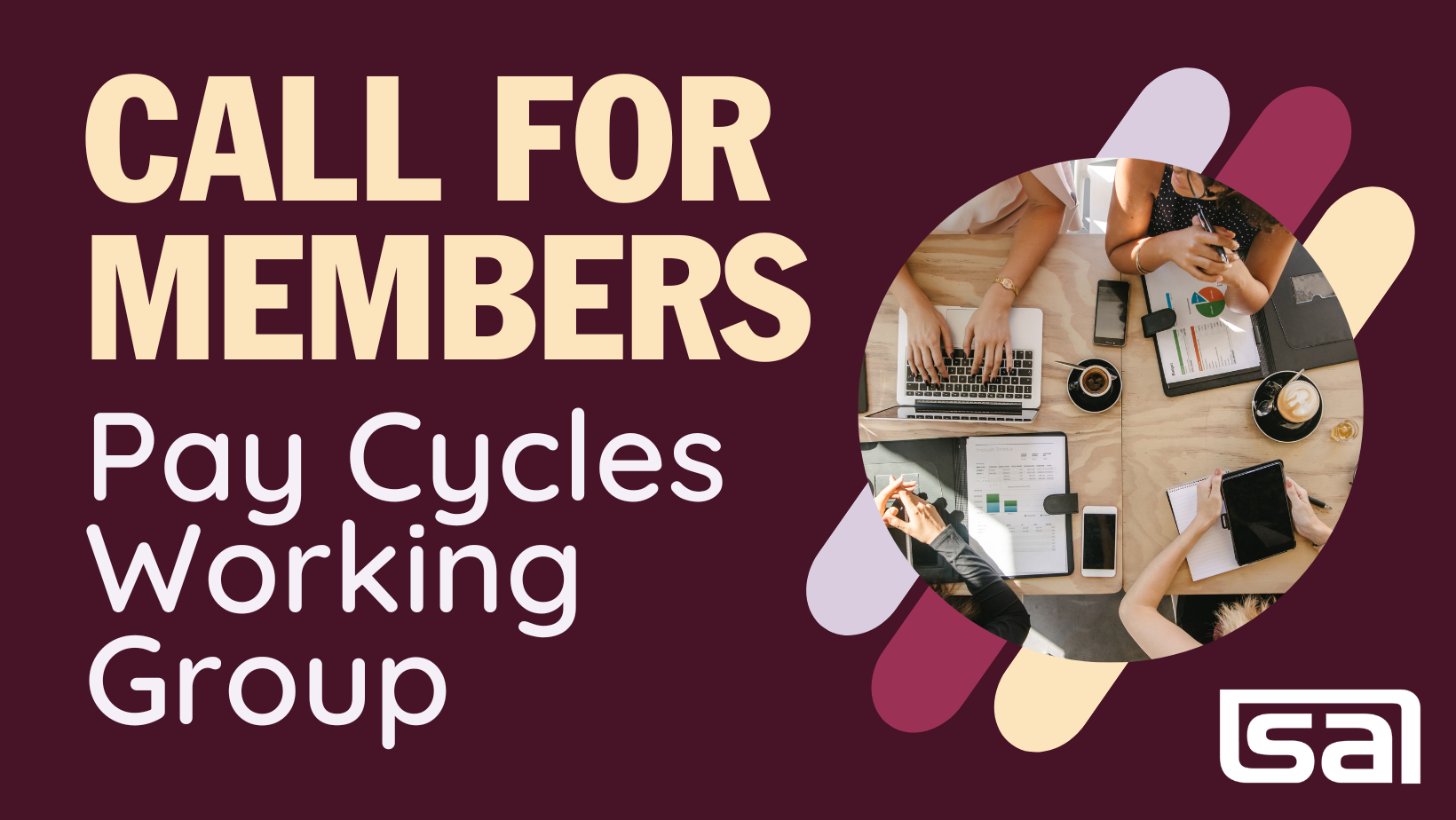 Call for members: Pay Cycles Working Group