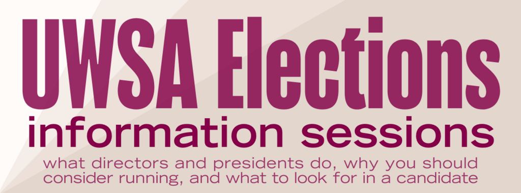 Election information sessions