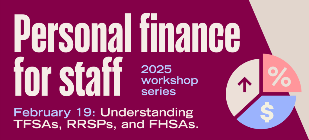 Personal finance for staff workshop series