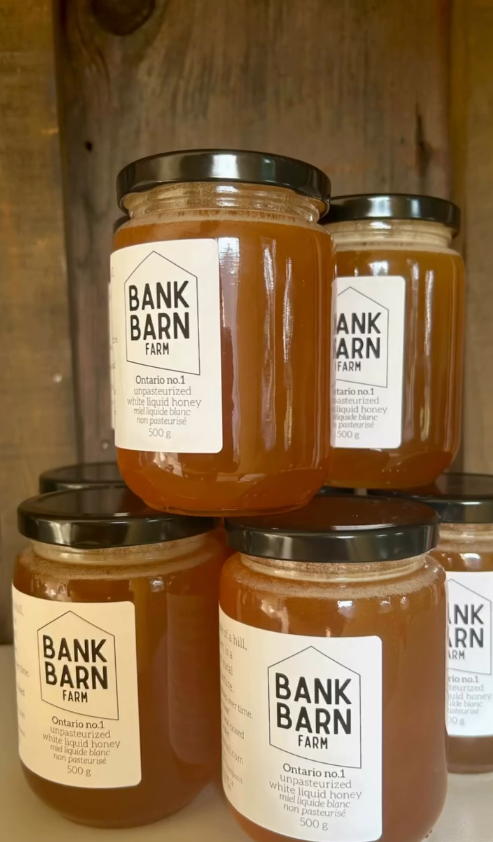 Jars of honey