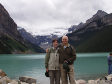 Anne and Andrew Grimson in the Rocky Mountains