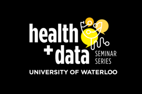 Health + Data Seminar Series University of Waterloo logo